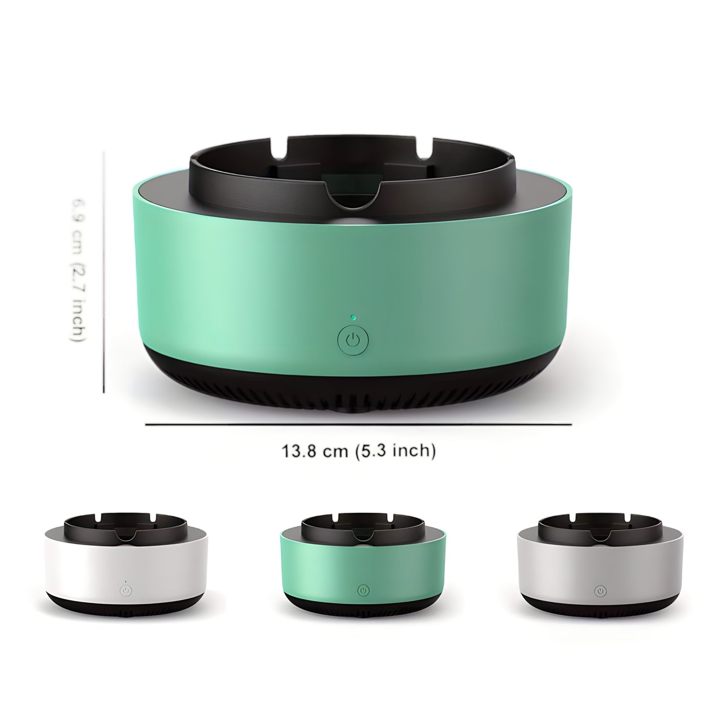 Smart Ashtray Air Purifier – Instantly Removes Smoke and Tobacco Odor