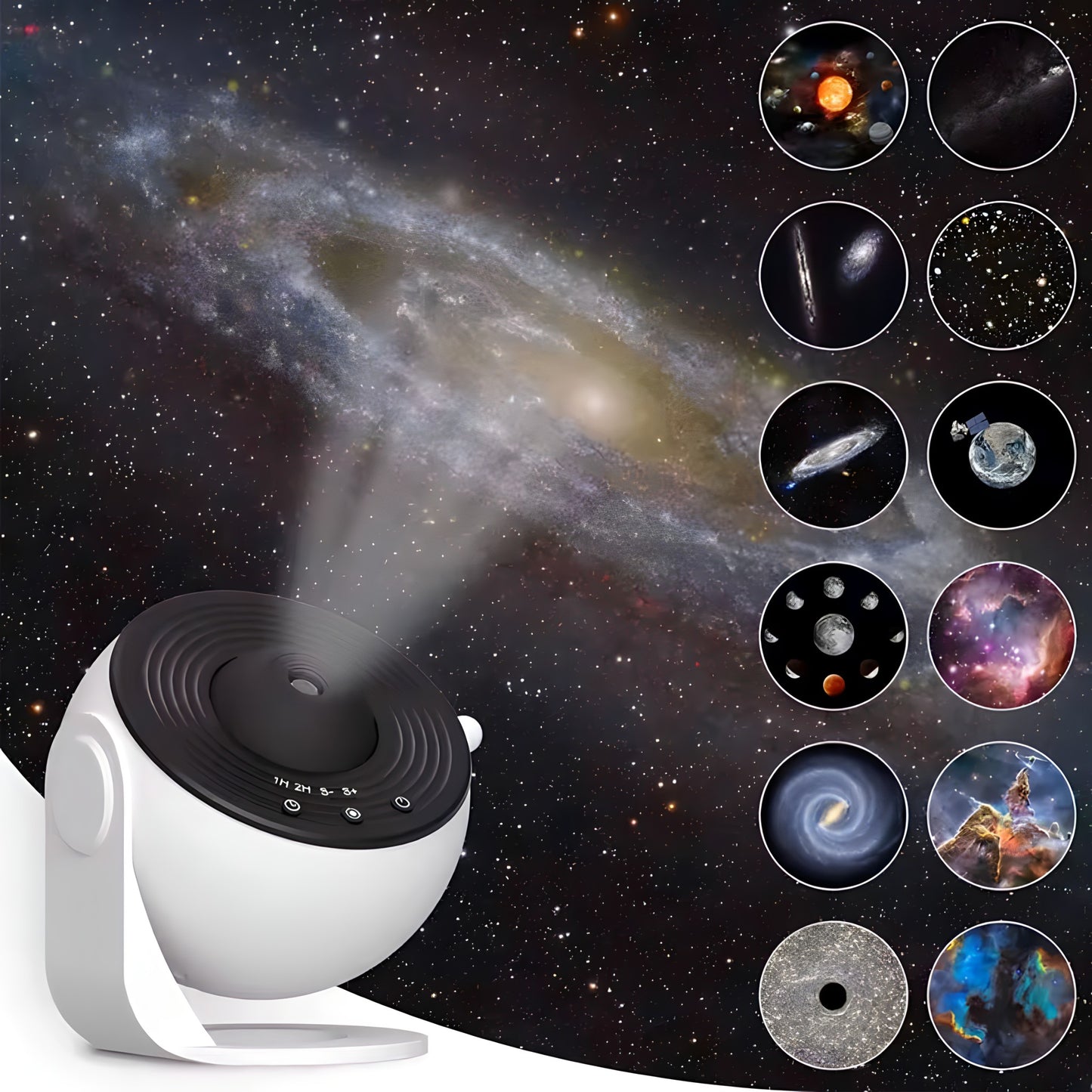 Galaxy Star Projector with 13 Night Light with Meteor & Planetarium Effects
