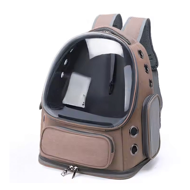 Pet Carrier Backpack with Large Transparent Window