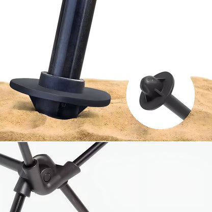 Portable Folding Camping Chair with Headrest