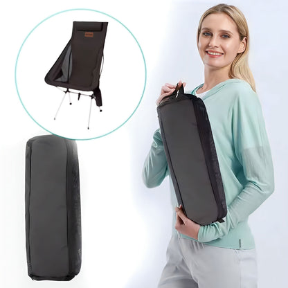Portable Folding Camping Chair with Headrest