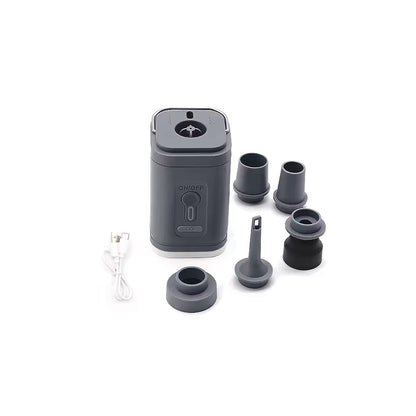 3-in-1 Portable Air Pump – Inflation, Deflation & Camping Light
